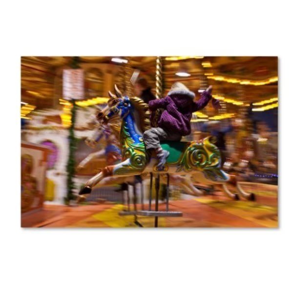 Robert Harding Picture Library 'Riding A Horse' Canvas Art, 30x47, Trademark Fine Art, Mfr#: ALI19398-C3047GG